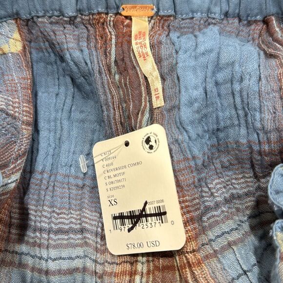 NWT Free People Las Palmas Sailor Shorts Size XS - Picture 8 of 8